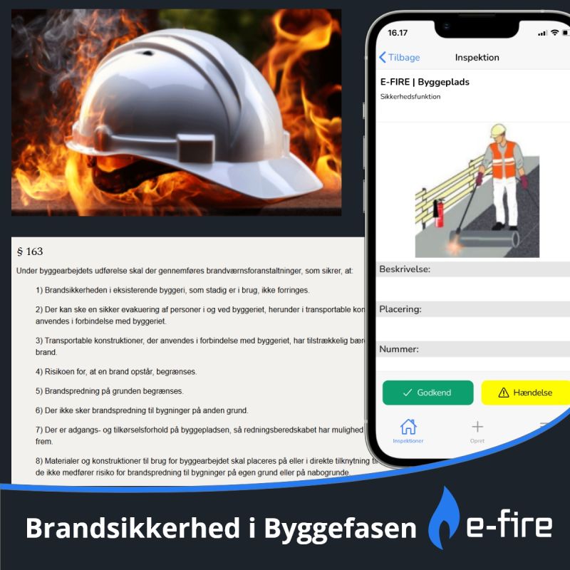 Fokus på brandsikkerhed i byggefasen
